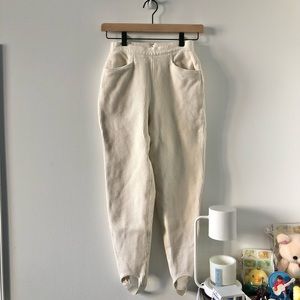 Vintage 100% cotton rider pants
